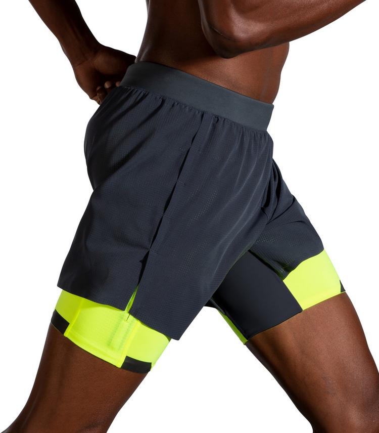 Brooks Brooks Visible Funktionsshorts Herren - asphalt-nightlife - 2 | SportScheck