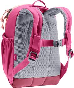 Rückansicht von Deuter Pico Wanderrucksack Kinder bloom-ruby