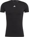 adidas Techfit Training Funktionsshirt Herren - black