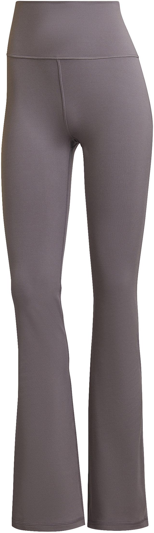 Adidas Yoga Studio Flared Tights Damen trace grey im Online Shop von
