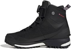 Rückansicht von adidas CONRAX BOA R.RDY Winterschuhe Herren cblack-grethr-grefiv