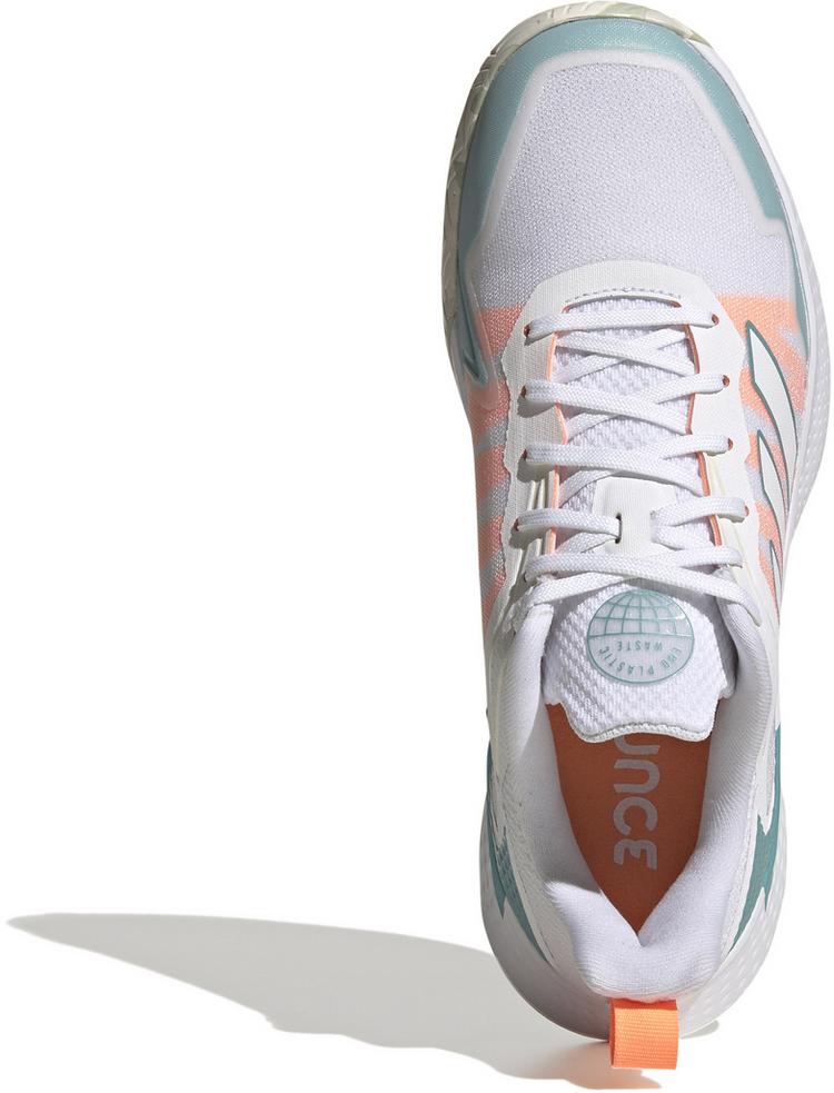 adidas adidas Defiant Speed W Tennisschuhe Damen - ftwr white-ftwr white-mint ton - 0 | SportScheck