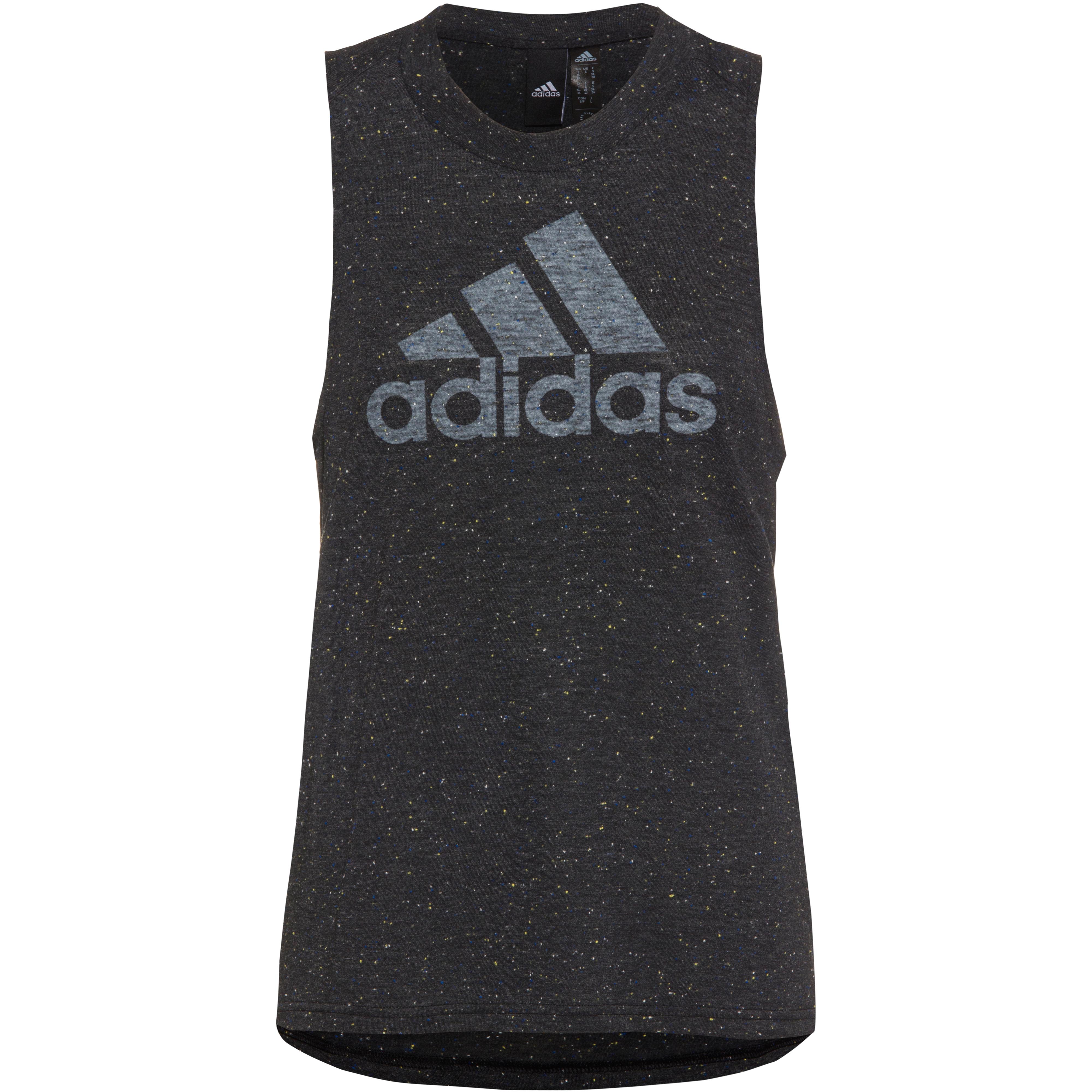 adidas WINNERS 3.0 Funktionstank Damen black melange