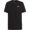 Jack Wolfskin ESSENTIAL T-Shirt Herren - black
