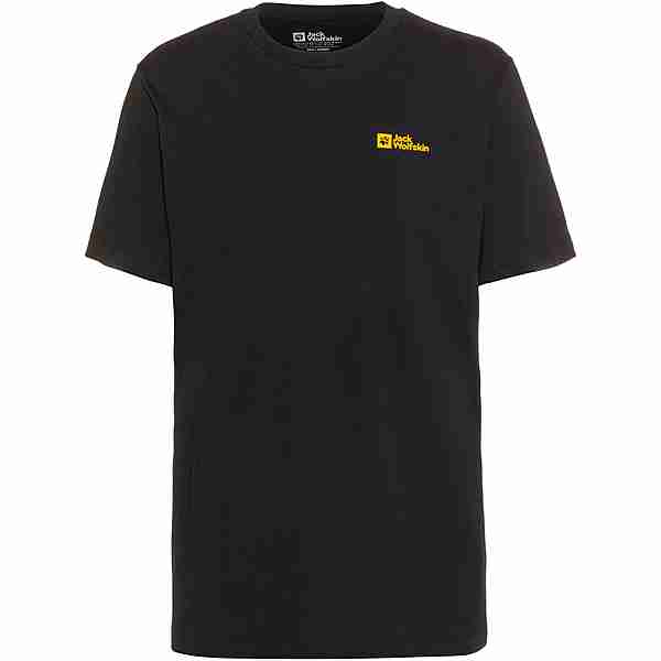 Jack Wolfskin ESSENTIAL T-Shirt Herren black