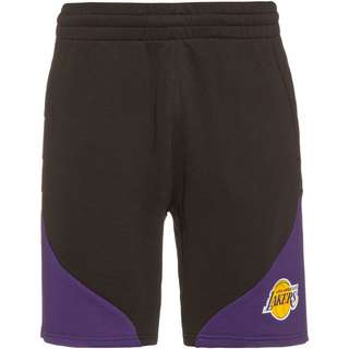 New Era Los Angeles Lakers Basketball-Shorts Herren black-field purple