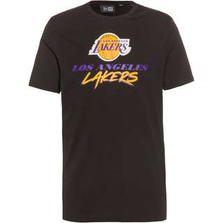 New Era Los Angeles Lakers T-Shirt Herren black