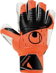 Uhlsport SOFT RESIST+ FLEX FRAME Torwarthandschuhe fluo orange-weiß-schwarz