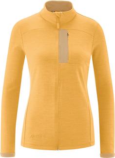 Maier Sports Skutvik Fleecejacke Damen yellowstone