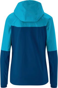Rückansicht von Maier Sports Narvik Funktionsjacke Damen teal pop-mary poppins