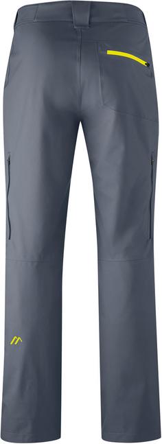 Rückansicht von Maier Sports Narvik Funktionshose Herren ombre blue-sulphur spring