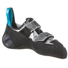 Rückansicht von Scarpa Quantic Kletterschuhe Damen dust gray-black