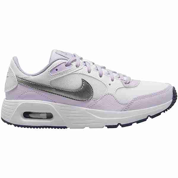 Nike AIR MAX SC Sneaker Kinder white-metallic silver-violet frost