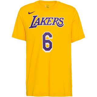 Nike LeBron James Los Angeles Lakers Fanshirt Herren amarillo