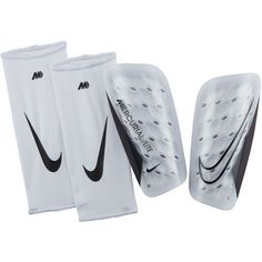 Nike Mercucial Lite Schienbeinschoner white-white-black