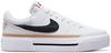 Nike Court Legacy Lift Sneaker Damen - white-black-hemp-team orange
