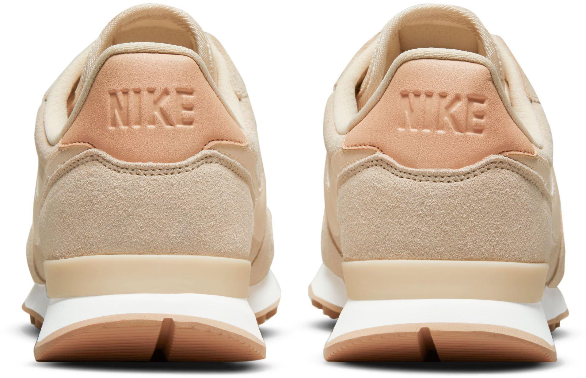nike leder beige