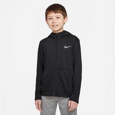 Rückansicht von Nike POLY Trainingsjacke Kinder black