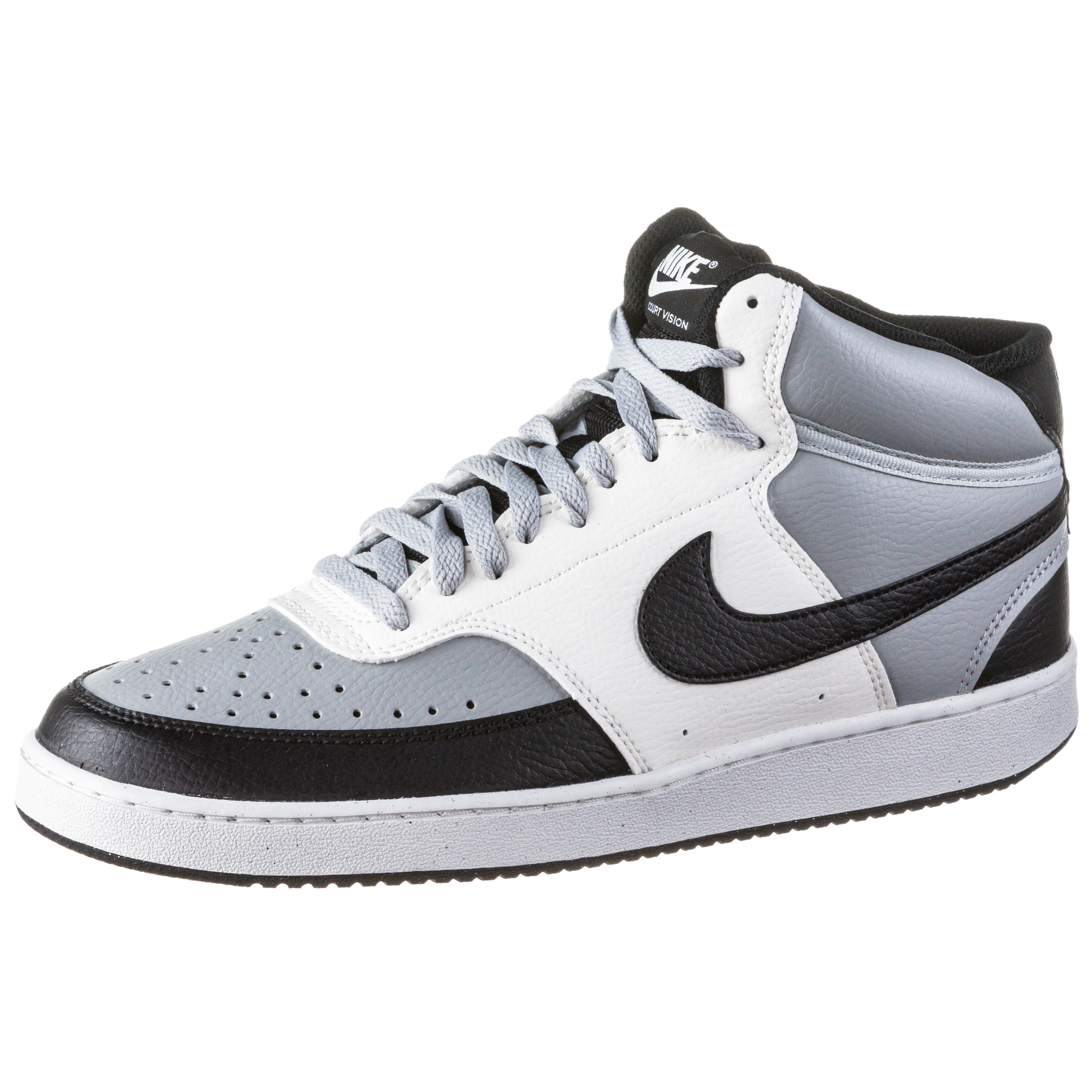 Black and grey nike sneakers online