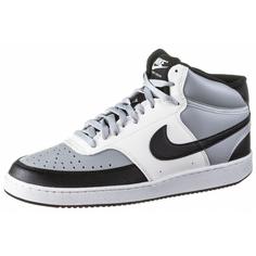 Nike Court Vision Next Nature Sneaker Herren wolf grey-white-black