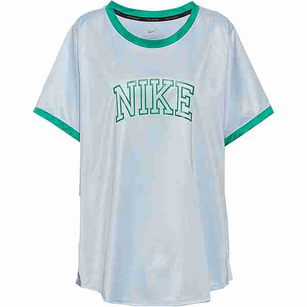 Nike DRI-FIT SWOOSH RUN Funktionsshirt Damen royal tint-neptune green-neptune green