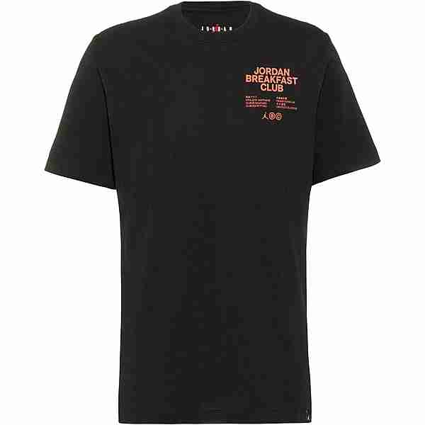 Nike T-Shirt Herren black-turf orange