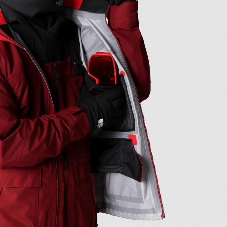 The North Face The North Face DRAGLINE Skijacke Herren - cordovan-tnf red - 8 | SportScheck
