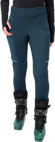 Rückansicht von VAUDE Larice Tights Damen dark sea