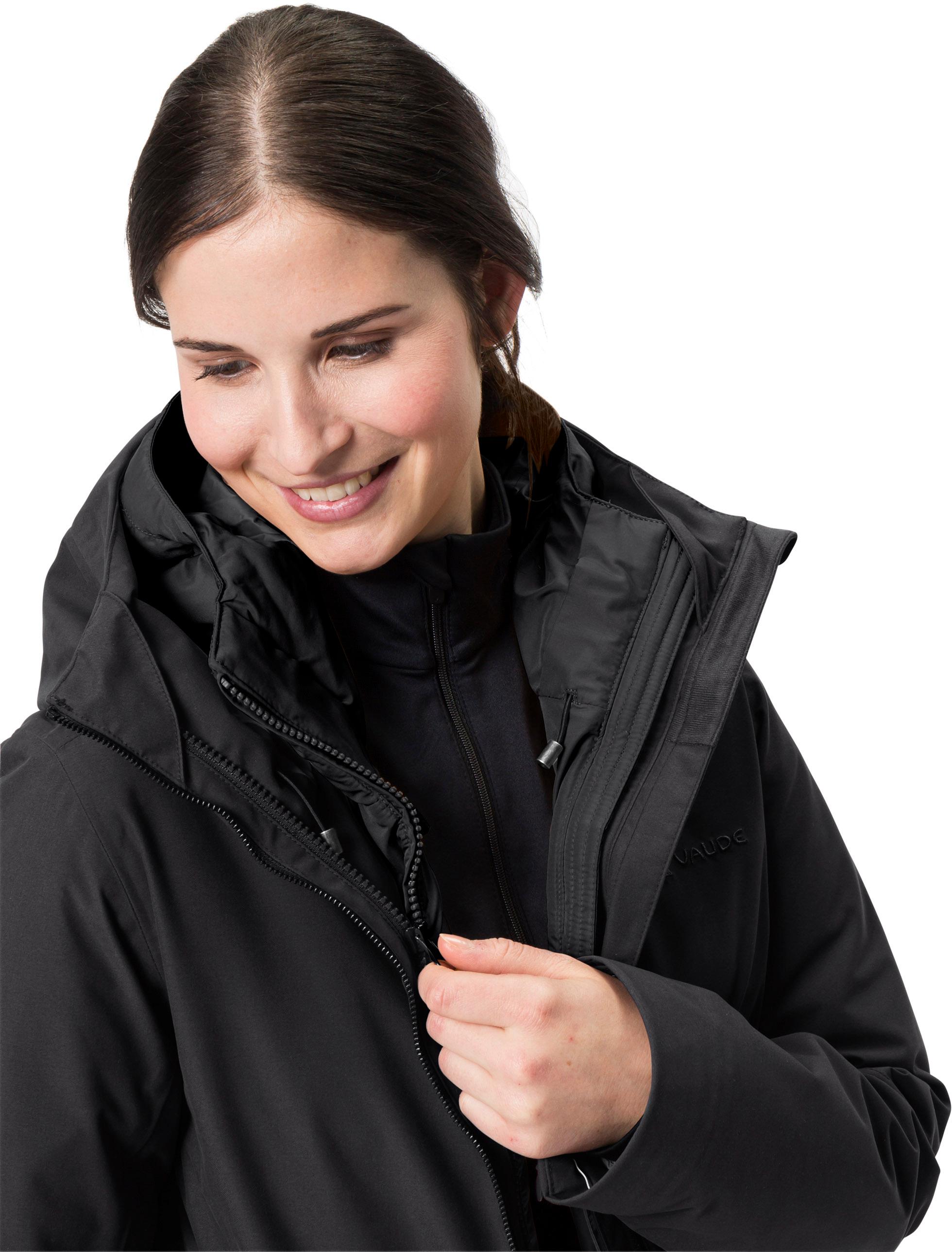 VAUDE Annecy 3in1 III Daunenmantel Damen black uni im Online Shop von  SportScheck kaufen | Mäntel
