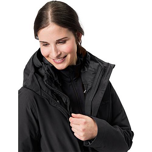 VAUDE Annecy 3in1 III Daunenmantel Damen black uni im Online Shop von  SportScheck kaufen
