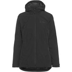 Rückansicht von Jack Wolfskin MOONRISE 3IN1 Doppeljacke Damen black