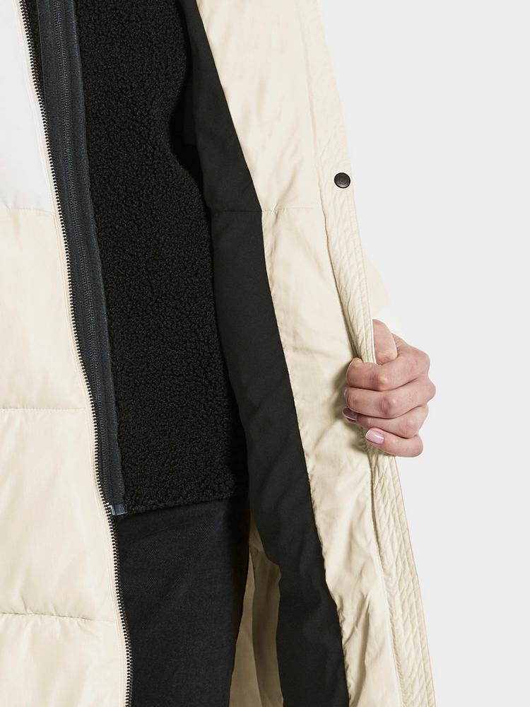 Didriksons Didriksons Andrea 2 Steppmantel Damen - white foam - 7 | SportScheck