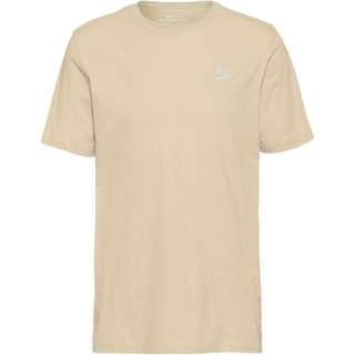Nike NSW Club T-Shirt Herren rattan-rattan-white