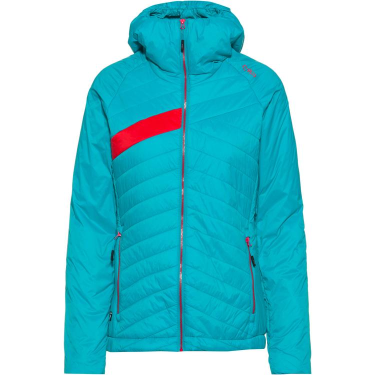 CMP CMP WOMAN JACKET FIX HOOD Skijacke Damen - lagoon - 0 | SportScheck