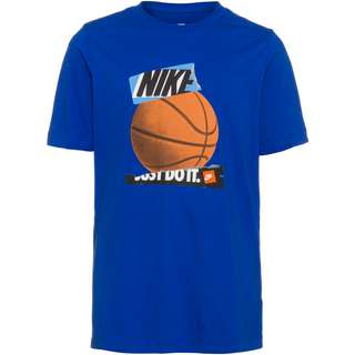 Nike NSW BASKETBALL T-Shirt Kinder game royal