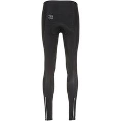 Rückansicht von Gonso SITIVO kompakte Sitzposition Fahrradtights Herren black-bright green