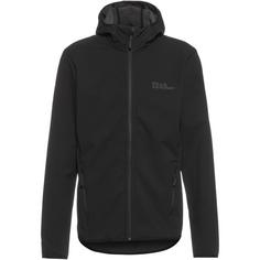 Jack Wolfskin BORNBERG Softshelljacke Herren black