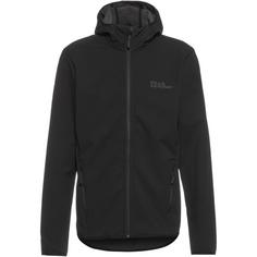 Jack Wolfskin BORNBERG Softshelljacke Herren black