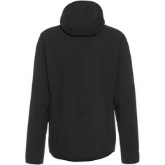 Rückansicht von Jack Wolfskin BORNBERG Softshelljacke Herren black