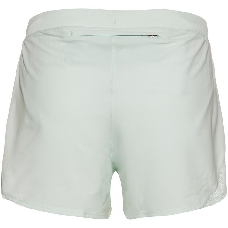 Under Armour Under Armour Fly By Elite Funktionsshorts Damen - illusion green-orange ice-reflective - 0 | SportScheck