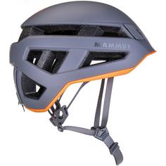 Rückansicht von Mammut Crag Sender Helmet Kletterhelm titanium