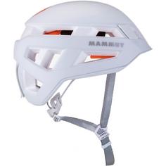 Rückansicht von Mammut Crag Sender Helmet Kletterhelm weiß