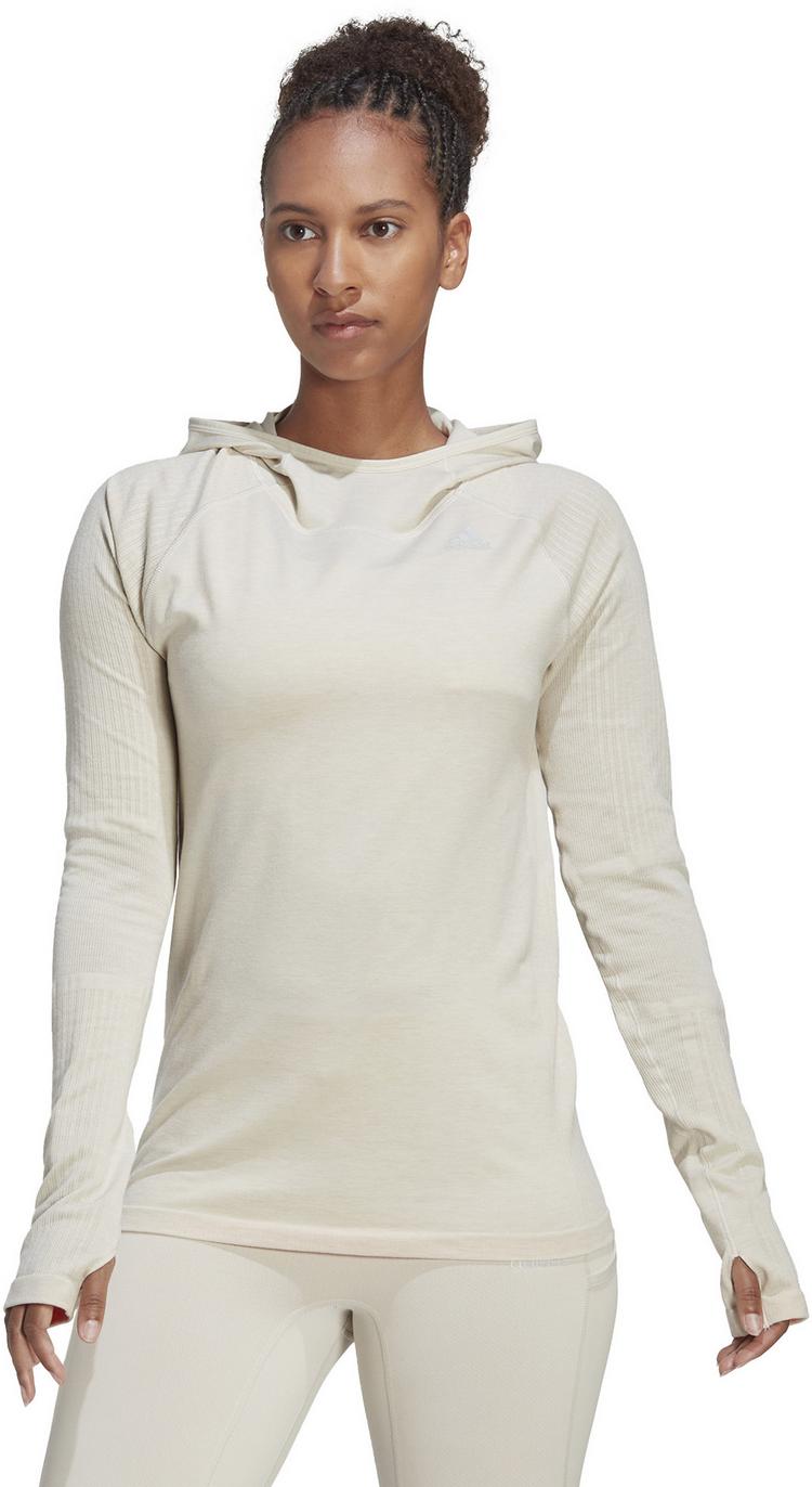 adidas adidas XCITY Laufhoodie Damen - alumina-beam orange - 0 | SportScheck