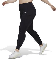 Rückansicht von adidas Fast COLD.RDY Lauftights Damen black-black