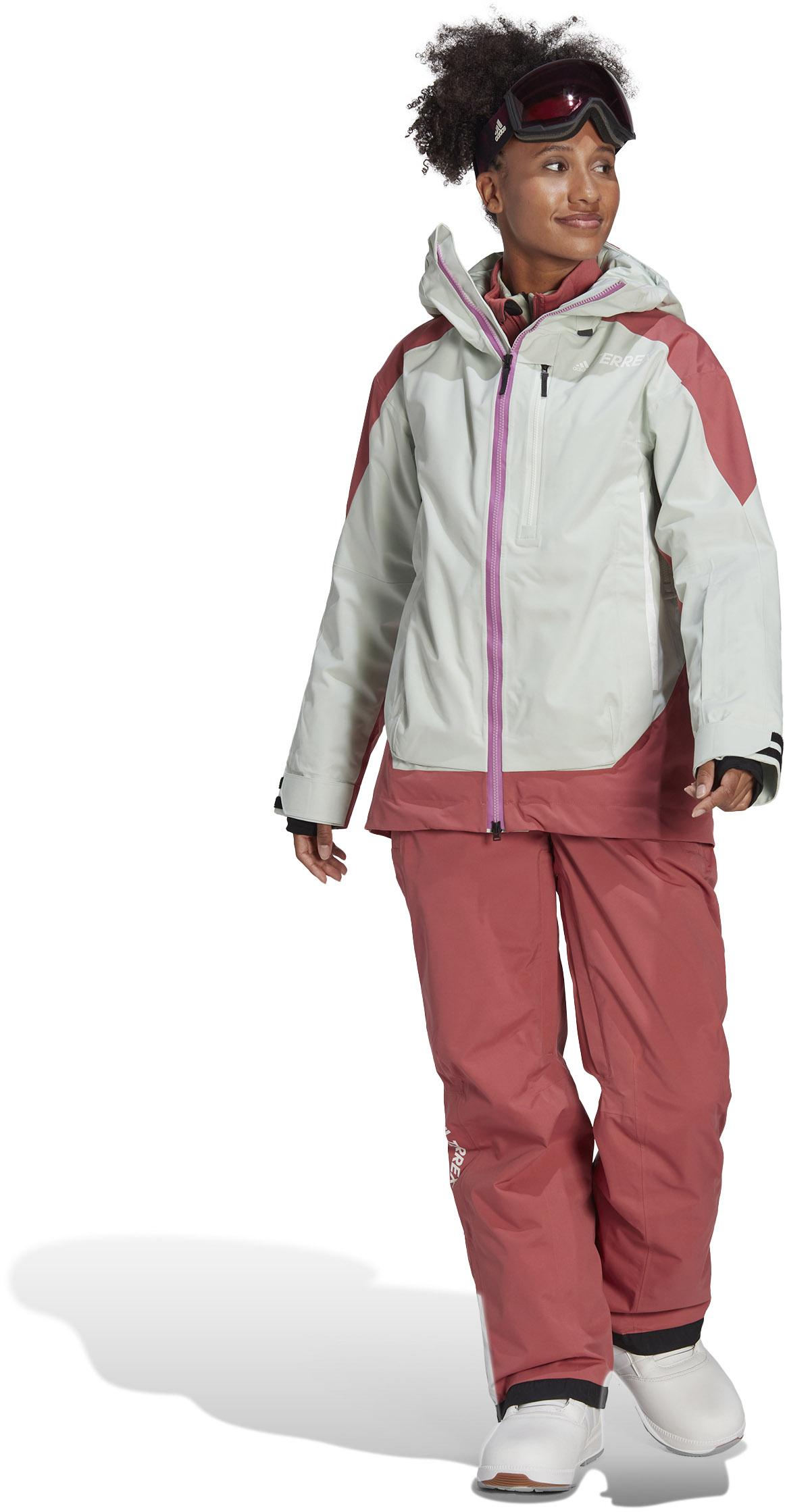 Adidas Skijacke Damen linen green im Online Shop von SportScheck