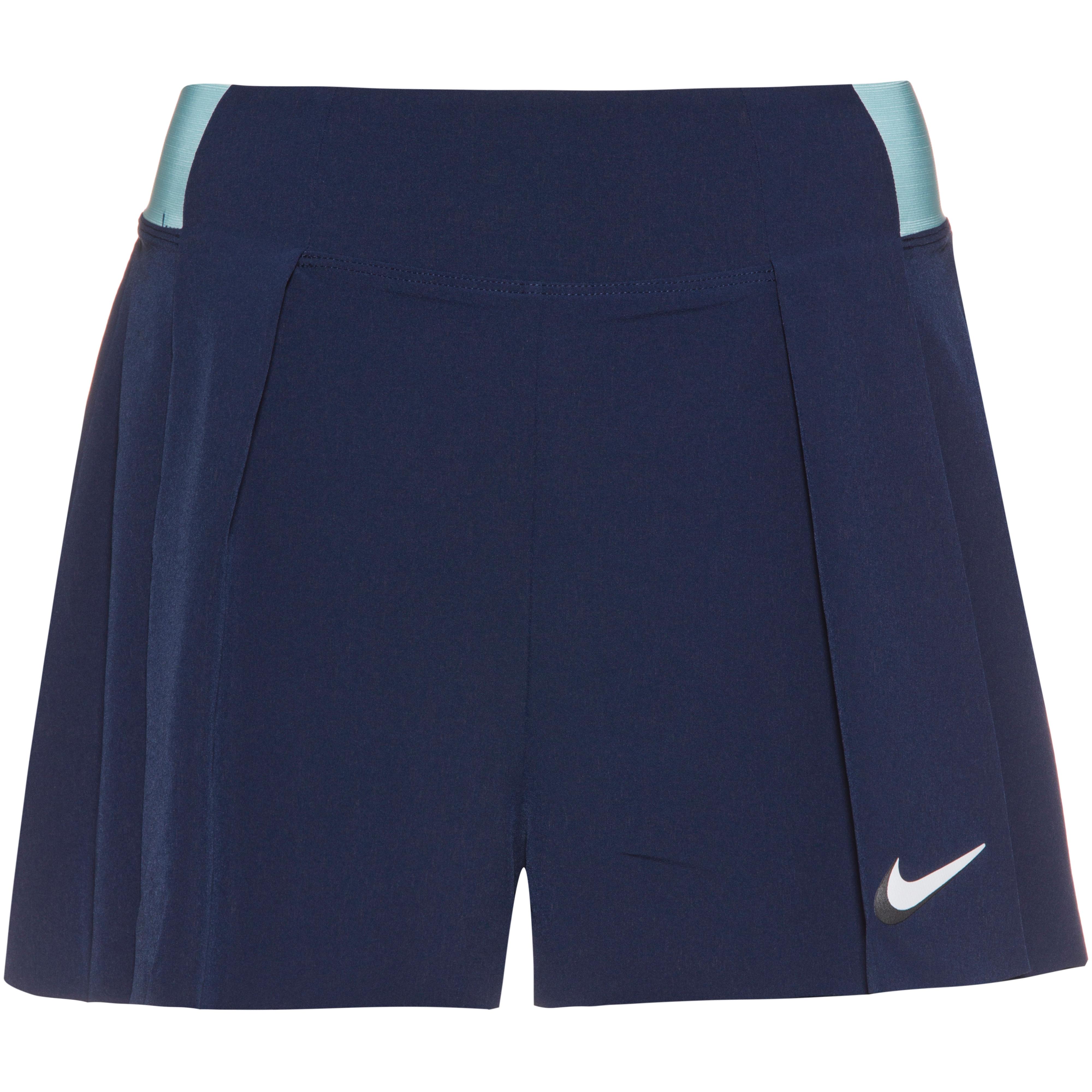Nike Court Slam NY Tennisshorts Damen midnight navyglacier bluewhite im Online Shop von