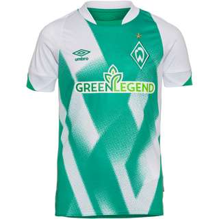 UMBRO Werder Bremen 22-23 Heim Trikot Kinder grün-weiß