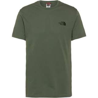 The North Face SIMPLE DOME T-Shirt Herren thyme-tnf black
