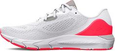 Under Armour HOVR Sonic 5 Laufschuhe Damen white bolt red metallic pewter