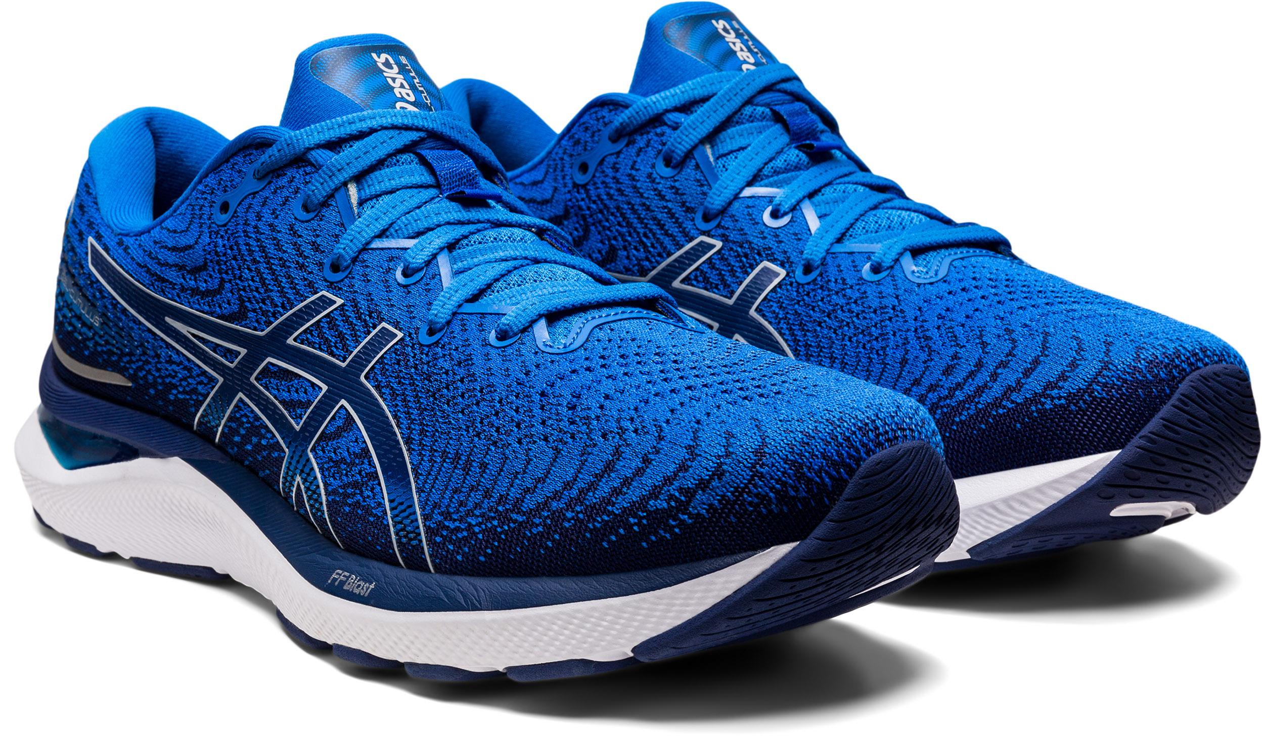 Asics laufschuhe store herren blau